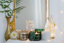 Load image into Gallery viewer, Mistletoe & Holly 8oz Petite Shimmer Candle 8oz