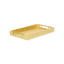 Load image into Gallery viewer, Lusan Modern Faux Leather Decorative Tray, 15.75"