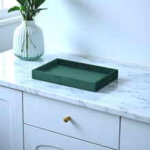 Load image into Gallery viewer, Cantora 9" Velvet-Lined Rectangular Catchall Tray