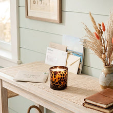 Load image into Gallery viewer, Fig & Aged Oak Amber Tortoise Soy Blend Candle