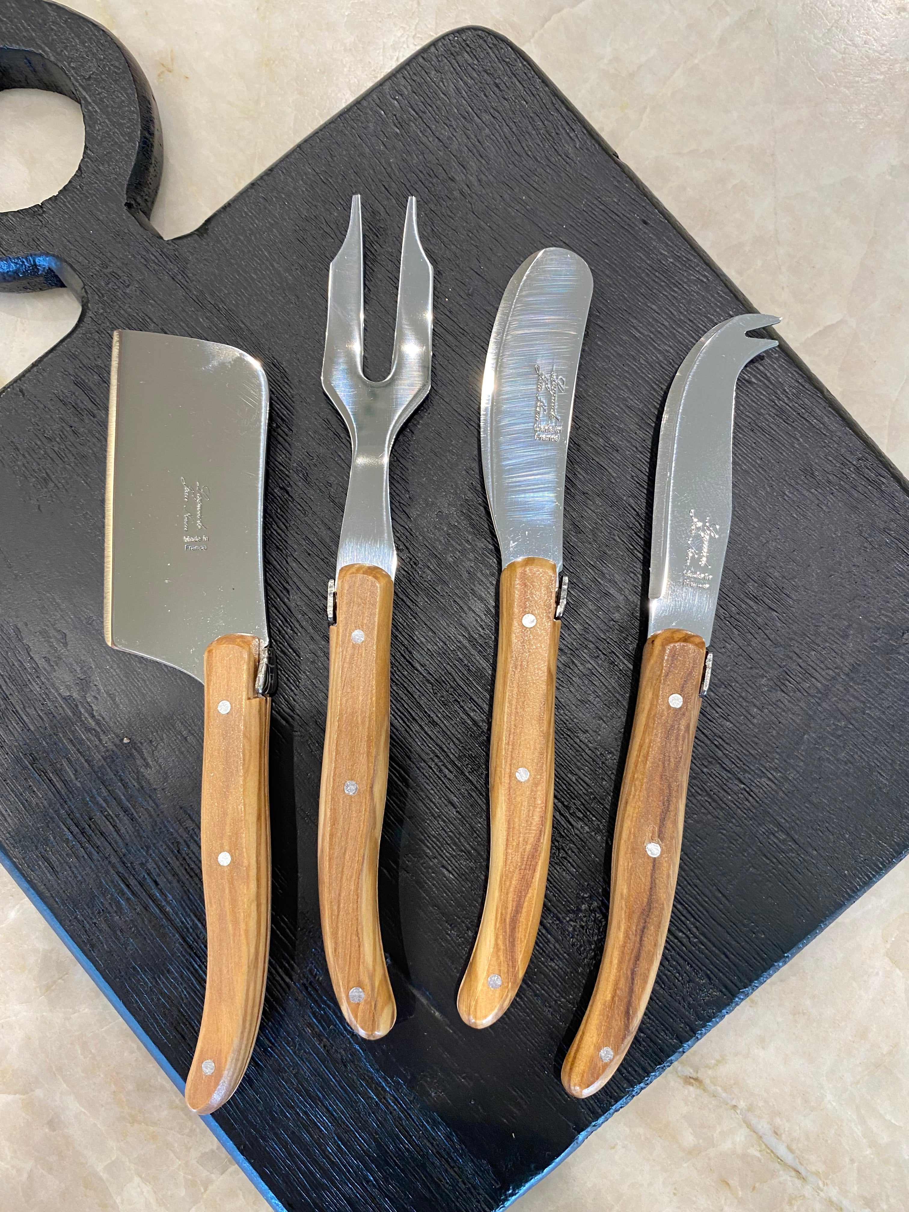 Laguiole Rainbow Knives Set of Six