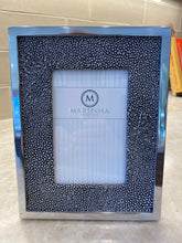 Load image into Gallery viewer, mariposa shagreen leather frame 4x6