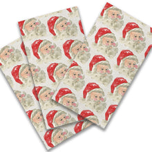 Load image into Gallery viewer, Santa with Red Hat Guest Towel
