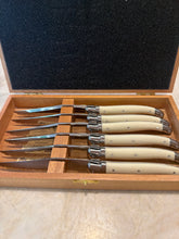 Load image into Gallery viewer, Laguoile ivory steak knives

