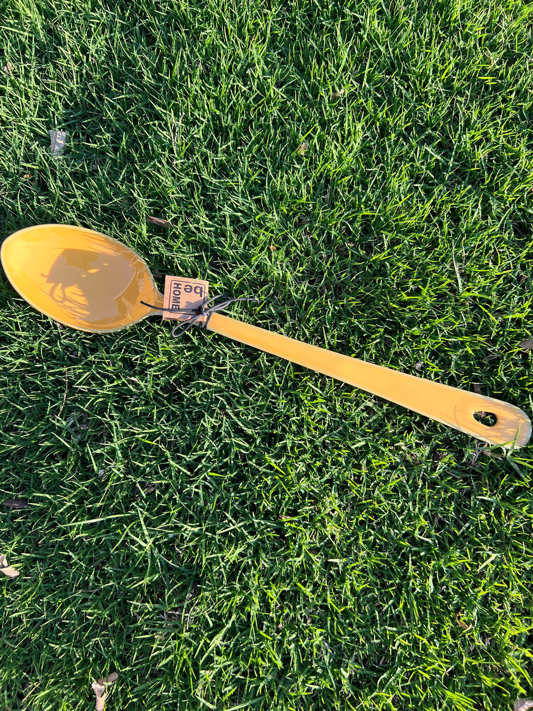 Bright Enamel Mixing Spoon